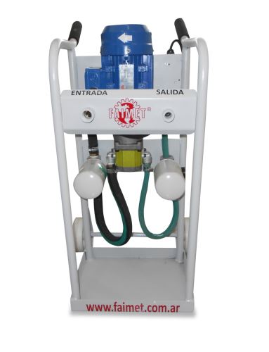 Filtracion de aceite hidraulico